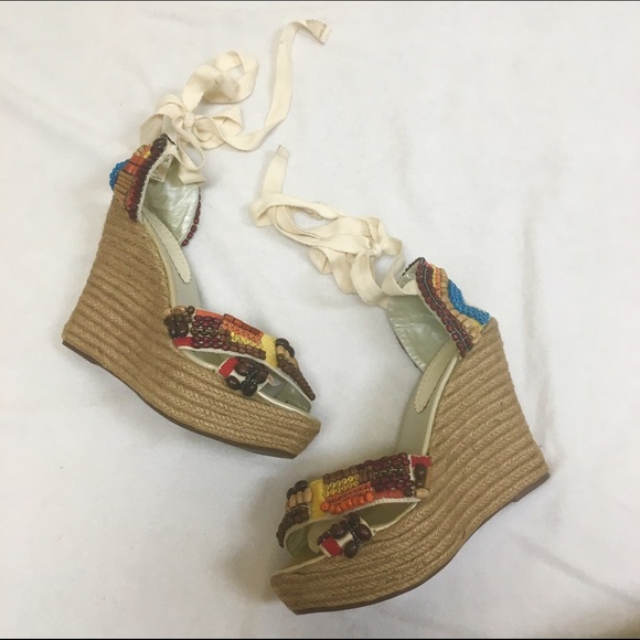 Agua Bendita Espadrille Wedge - Picture 1 of 4